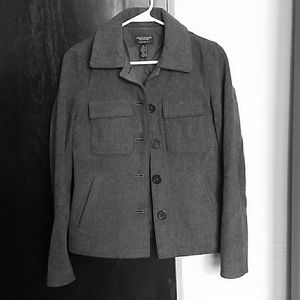 American Eagle Outfitters gray wool coat